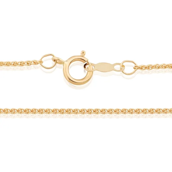 Spiga Chain 45cm — 14K Yellow Gold