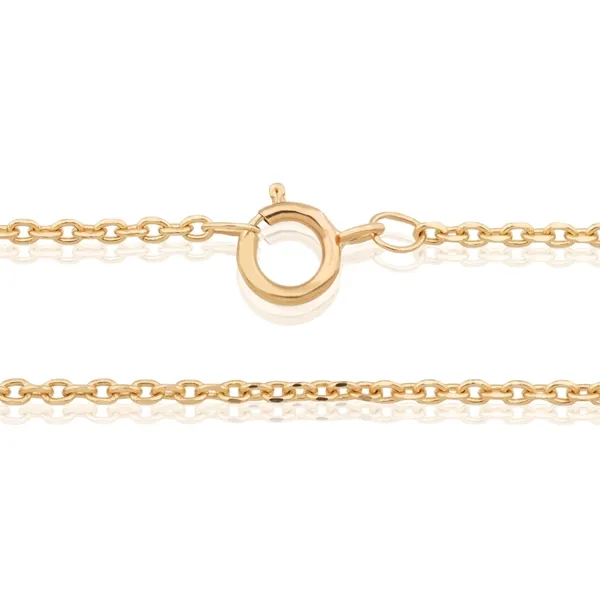 Link Chain 1.3mm 45cm — 14K Yellow Gold